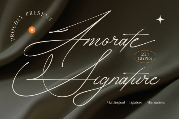 Amorate Signature: A Typeface for Intimate Branding