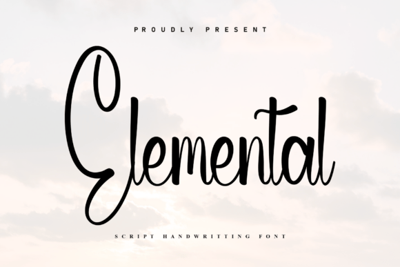 Elemental: The Handwritten Font That Blends Casual Elegance