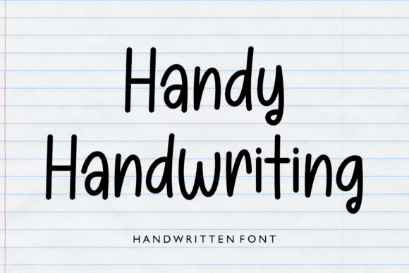 Handy Handwriting: The Typeface That Feels Like a Friendly Note