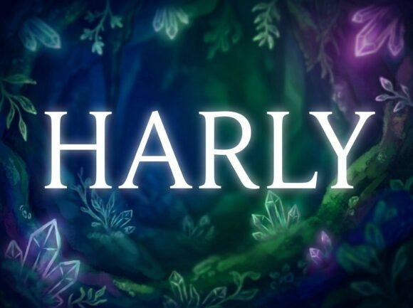 Harly: A Decorative Display Font for Bold Visual Statements