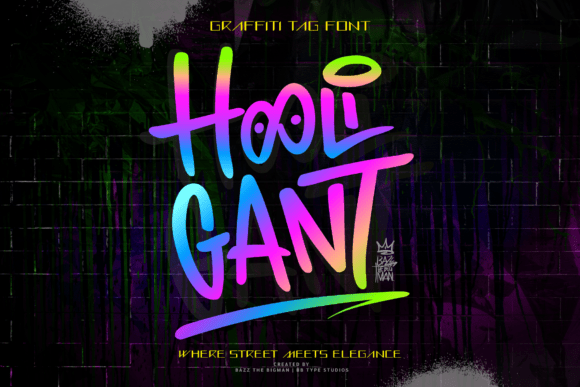 Hooligant: Where Graffiti Grit Meets Elegant Design