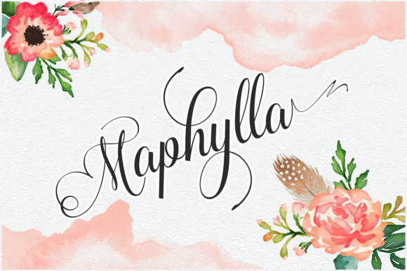Maphylla: The Modern Calligraphy Font for Elegant Design