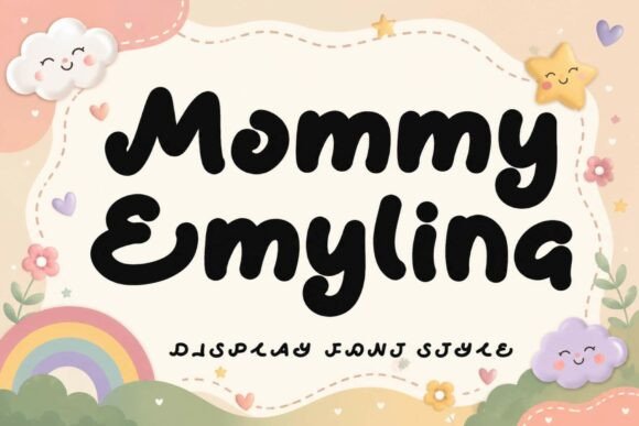 Mommy Emylina: The Warm, Playful Typeface for Your Brand