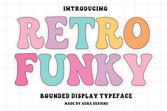 Retro Funky: The Playful Typeface for Bold, Fun-Focused Designs