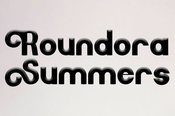 Roundora Summers: A Fresh Take on Playful Display Typography