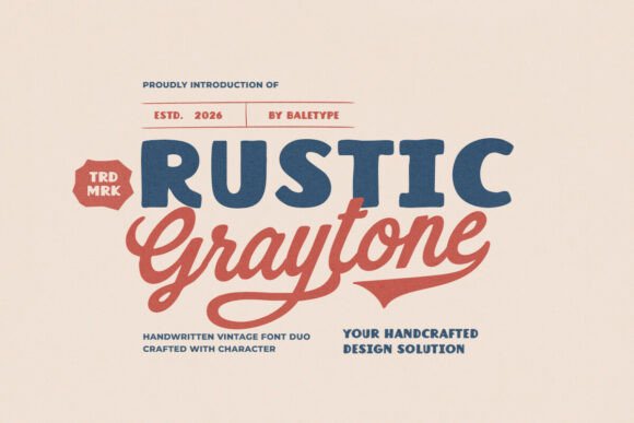 Rustic Graytone: Capture the Soul of Handcrafted Design