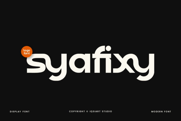 Syafixy: A Bold Typeface for Authentic Brand Stories